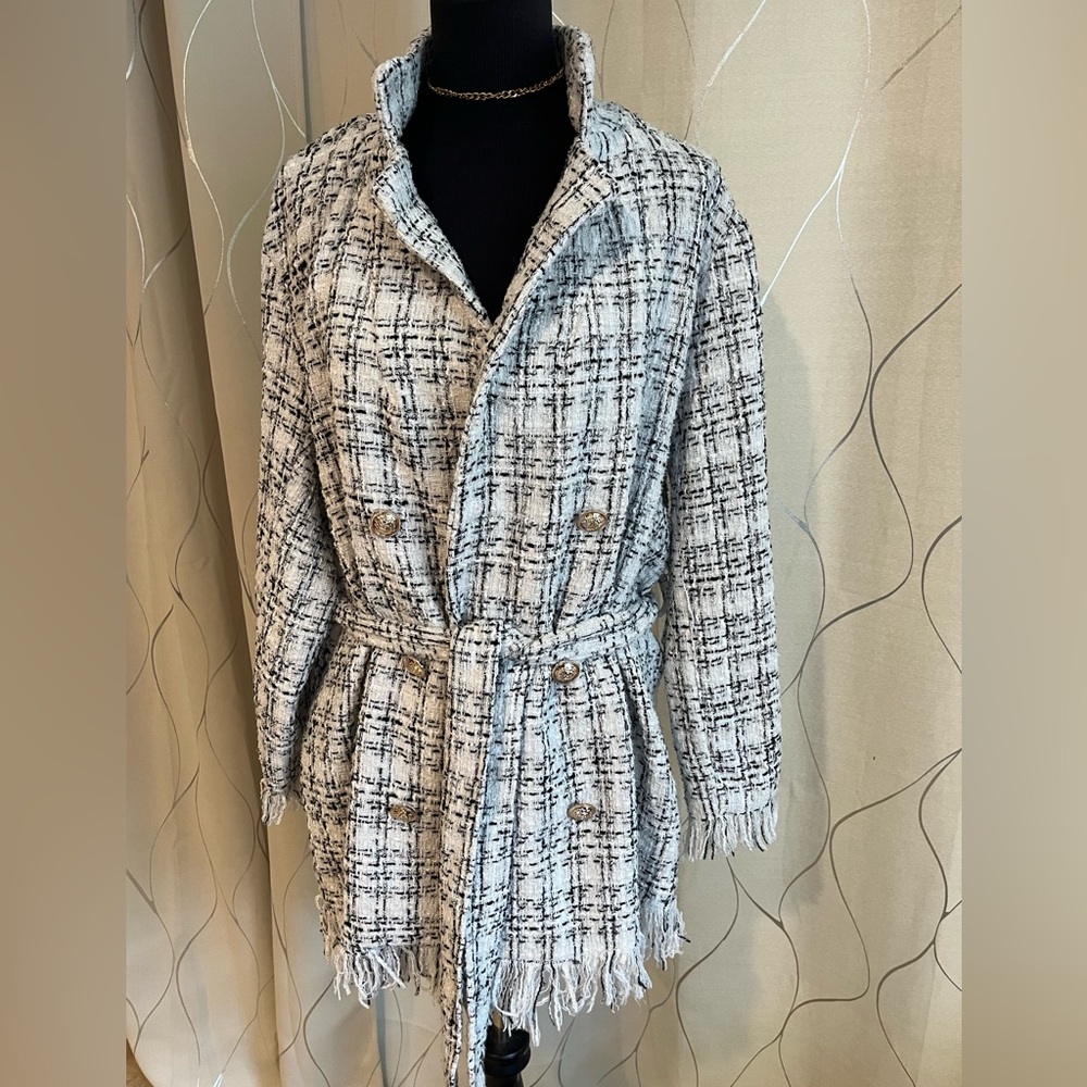 Shein Tweed Coat